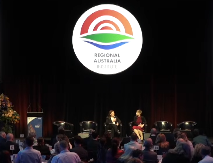 Fireside Chat at the Regional Australia Institute’s Regions Rising National Summit
